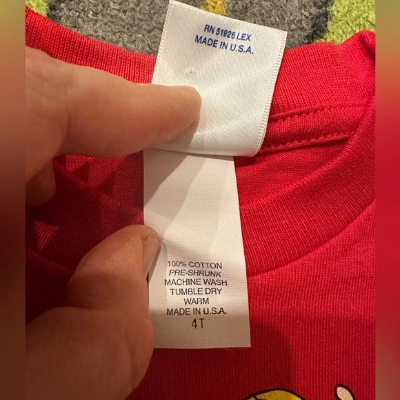 NWOT Kids Vintage 1999 Busch Gardens Animal Mascot Graphic T-Shirt 4T Made inUSA - Picture 4 of 11